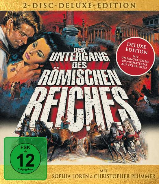 Cover for Loren,sophia / Boyd,stephen / Guinness,james/+ · Der Untergang Des Römischen Reiches-2 (Blu-ray) (2018)
