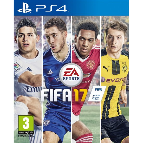 Cover for Ps4 · Fifa 17 (SPEL) (2018)