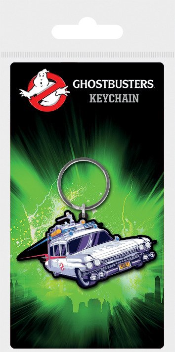 GHOSTBUSTERS - Ectomobile - Rubber Keychain - P.Derive - Marchandise -  - 5050293390383 - 