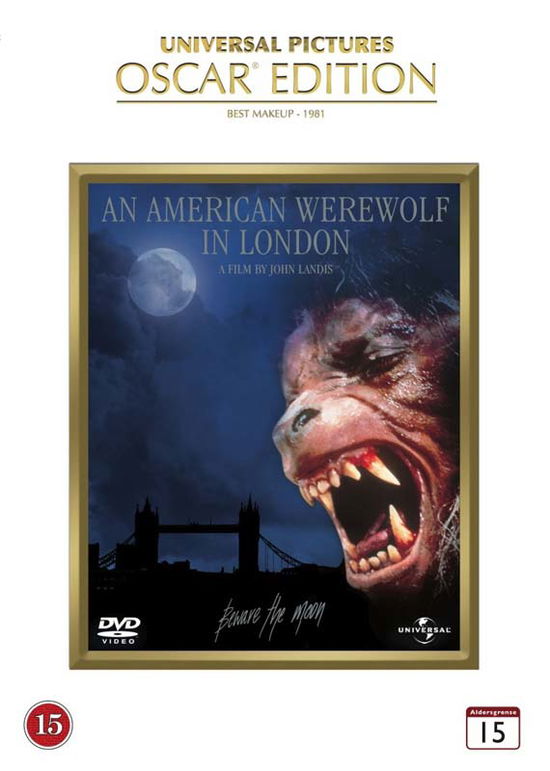 An American Werewolf In London - En Amerikansk Vareulv I London - Elokuva - JV-UPN - 5050582821383 - perjantai 10. heinäkuuta 2020