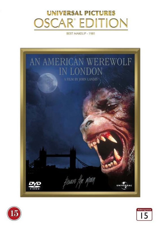 Cover for En Amerikansk Vareulv I London · An American Werewolf In London (DVD) [Oscar edition] (2020)