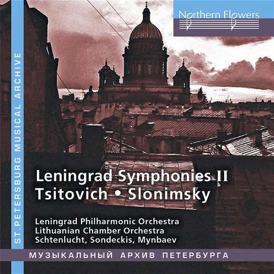 Cover for Schtenlucht / Sondeckis / Leningrad Po/lithuanian Co/+ · Leningrad Symphonies Vol.2 (CD) (2020)
