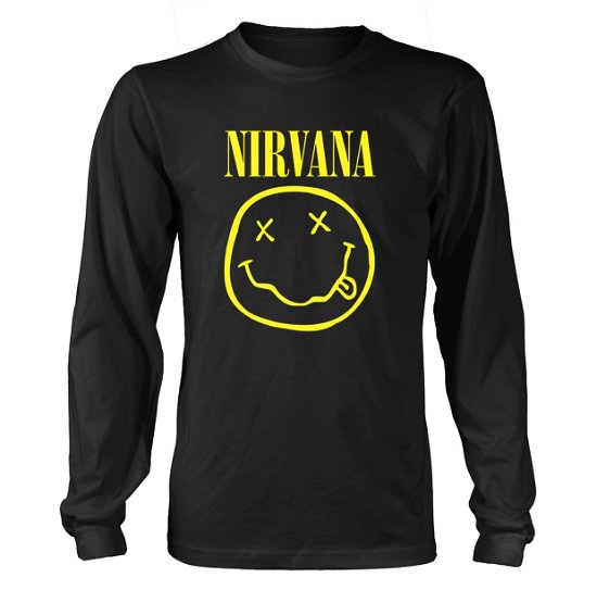 Cover for Nirvana · Smiley Logo (Trøje) [size S] [Black edition] (2017)