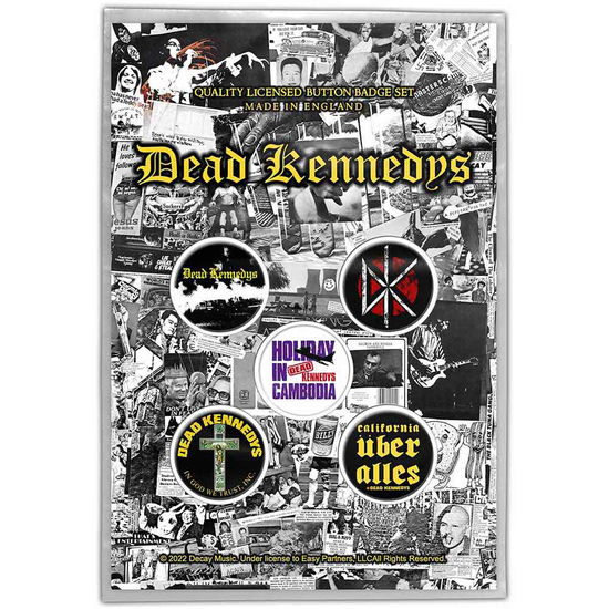 Cover for Dead Kennedys · Dead Kennedys Button Badge Pack: Fresh Fruit (MERCH)