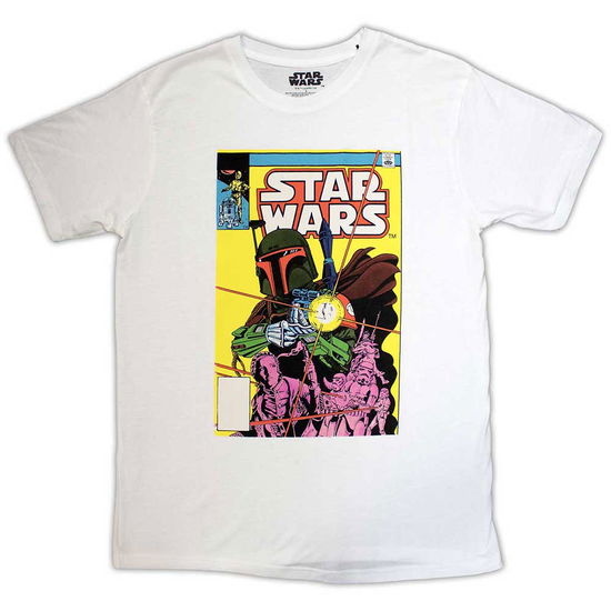 Star Wars Unisex T-Shirt: Boba Fett Comic Cover - Star Wars - Merchandise -  - 5056737227383 - January 23, 2024