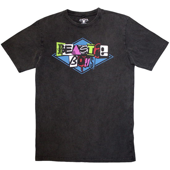 Beastie Boys - The · The Beastie Boys Unisex Stone Wash T-Shirt: Multicolour Logo (T-shirt) [size M] (2024)