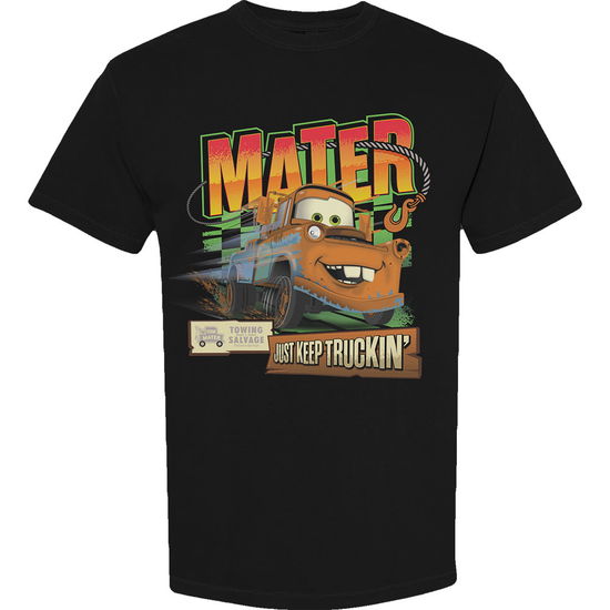 Cover for Disney · Disney Unisex T-Shirt: Cars Keep Truckin' (Black) (T-shirt) [size S] (2025)