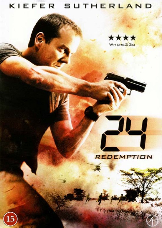 Cover for 24 Timer · Redemption (DVD) (2009)