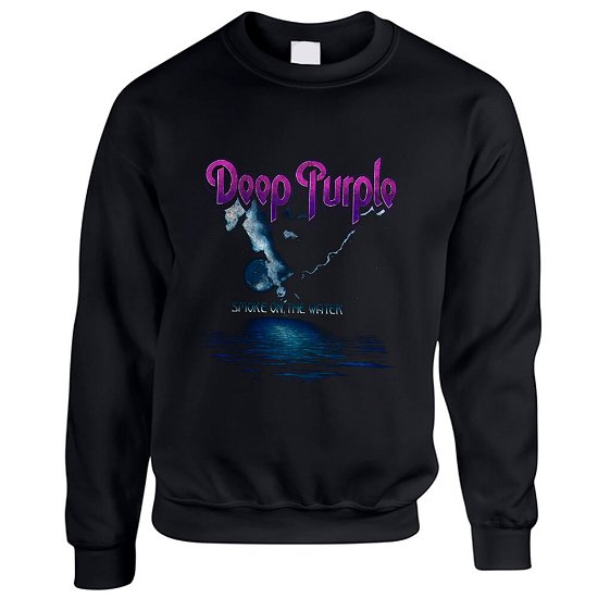 Cover for Deep Purple · Smoke on the Water (CLOTHES) [size S] [Black edition] (2018)