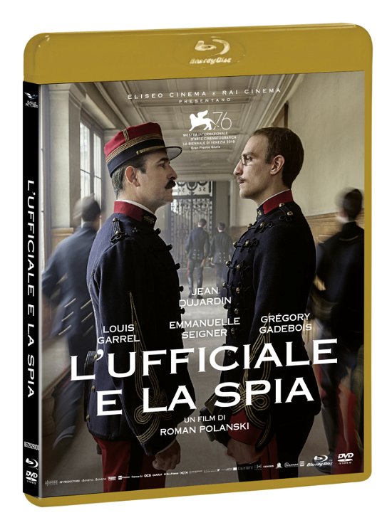 Cover for Ufficiale E La Spia (L') (Blu- (Blu-ray) (2020)