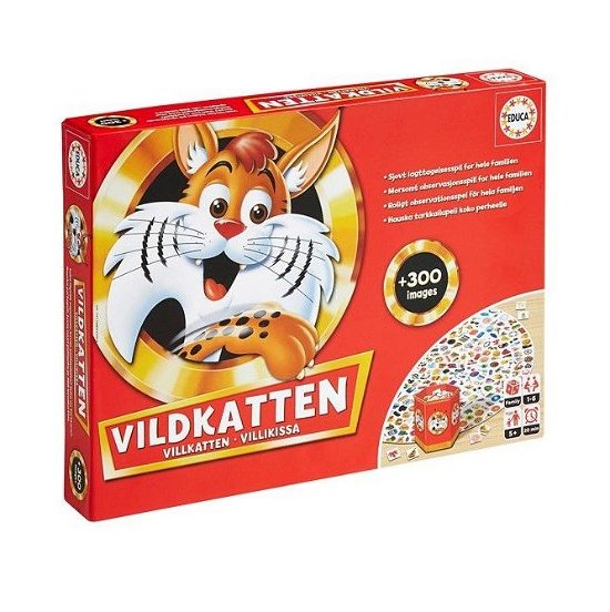 Cover for Vildkatten (+ 300 billeder) (GAME) (2016)
