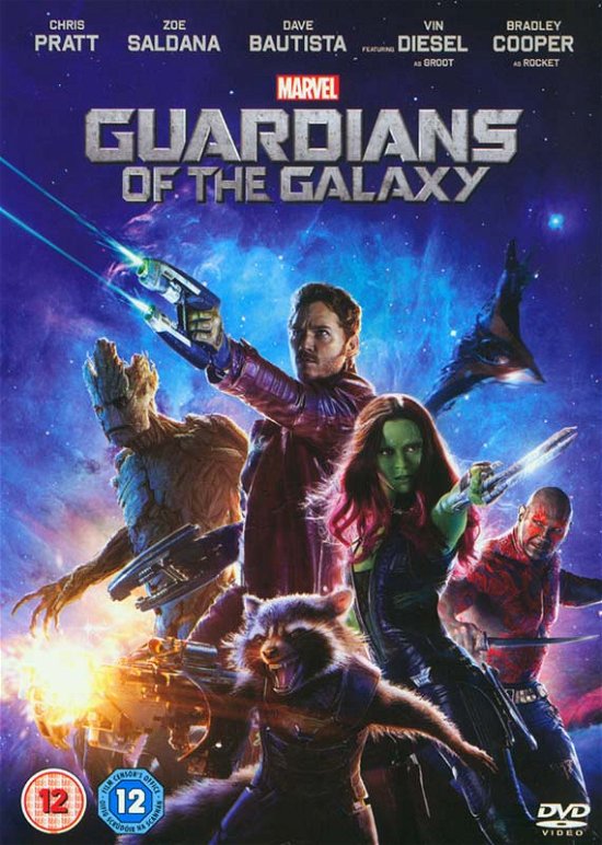 Cover for Guardians of the Galaxy · Guardians Of The Galaxy (DVD) (2014)