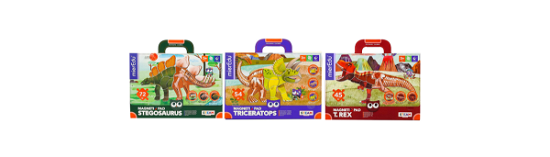 Cover for Mieredu · Magnetic Pad Display - Dinosaurs - (me0501) (Spielzeug)