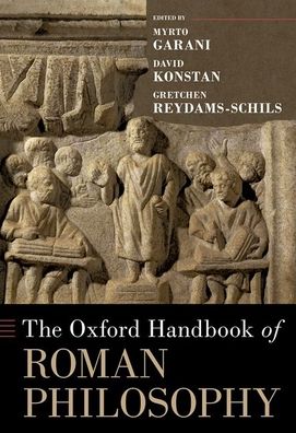 Cover for The Oxford Handbook of Roman Philosophy - OXFORD HANDBOOKS SERIES (Hardcover bog) (2023)