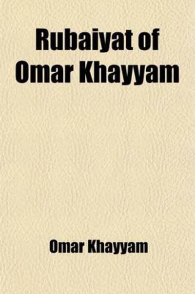 Cover for Khayyam · Rubaiyat of Omar Khayyam (Book)