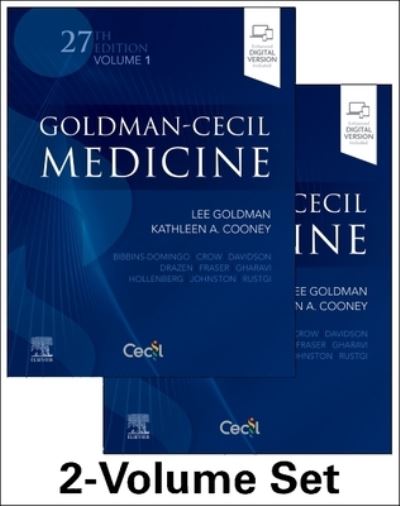 Cover for Goldman-Cecil Medicine, 2-Volume Set (Book) (2023)