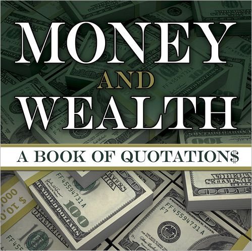 Cover for Pine · Money and Wealth (Pocketbok) (2013)