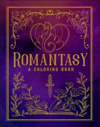 Cover for Dover Publications · Romantasy Coloring Book (Taschenbuch) (2024)