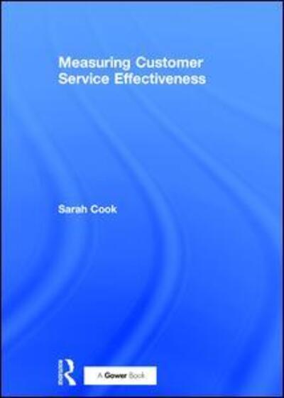 Cover for Sarah Cook · Measuring Customer Service Effectiveness (Hardcover Book) (2004)