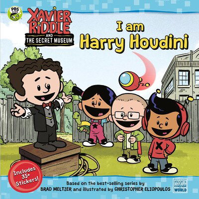 I Am Harry Houdini - Xavier Riddle and the Secret Museum - Brooke Vitale - Kirjat - Penguin Putnam Inc - 9780593096383 - tiistai 14. huhtikuuta 2020