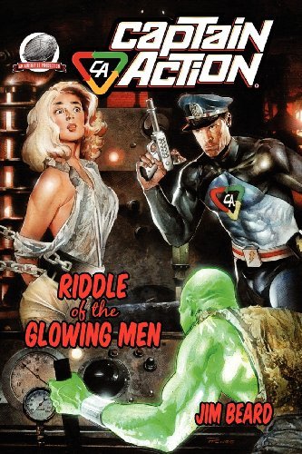Cover for Jim Beard · Captain Action-riddle of the Glowing men (Paperback Bog) (2012)