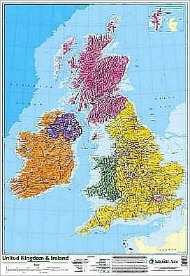 Cover for Map of UK and Ireland (Poster) (2002)