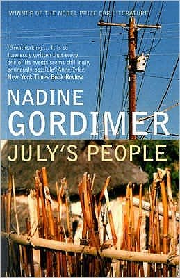 July's People - Nadine Gordimer - Livros - Bloomsbury Publishing PLC - 9780747578383 - 21 de novembro de 2005
