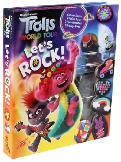 Cover for Lori C. Froeb · DreamWorks Trolls World Tour Let's Rock! (Hardcover Book) (2020)