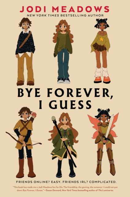 Cover for Jodi Meadows · Bye Forever, I Guess (Hardcover Book) (2024)