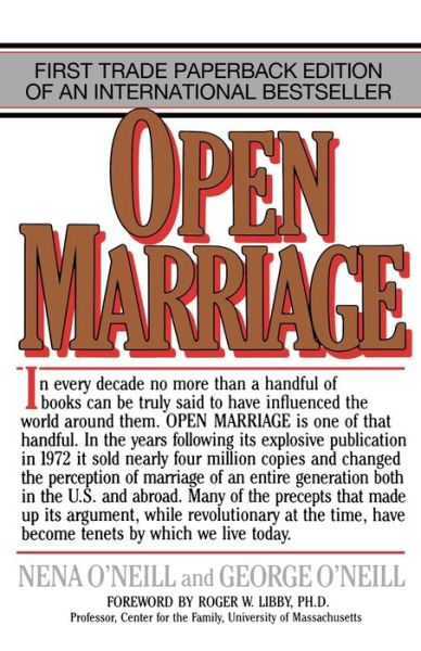 Cover for Nena O'Neill · Open Marriage: A New Life Style for Couples (Pocketbok) [3 Rev edition] (1984)