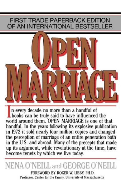 Cover for Nena O'Neill · Open Marriage: A New Life Style for Couples (Paperback Bog) [3 Rev edition] (1984)