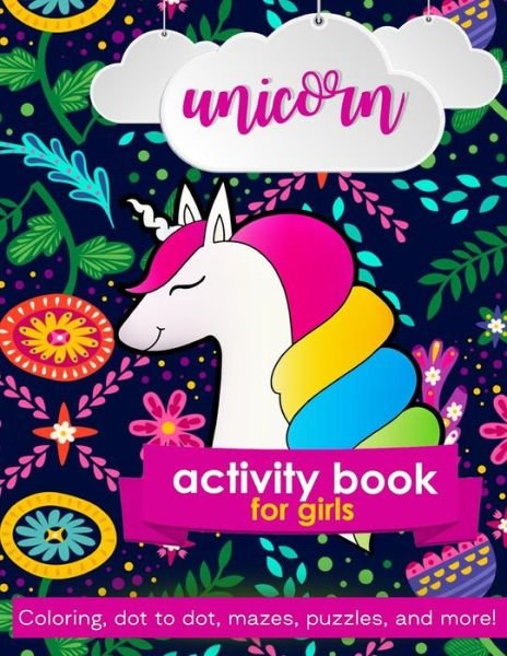 Cover for Zone365 Creative Journals · Unicorn Activity Book For Girls (Taschenbuch) (2019)