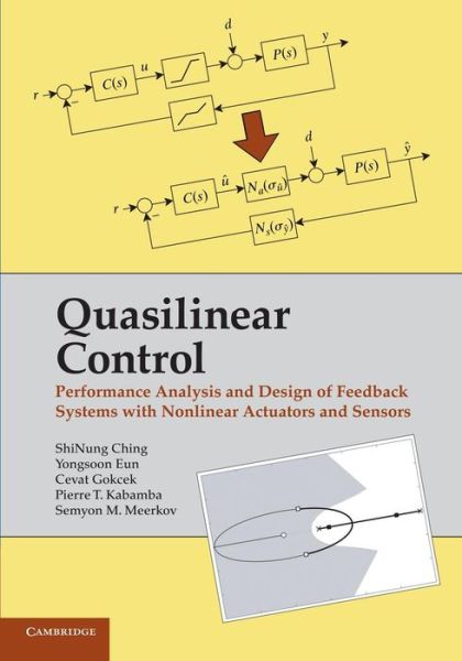 Cover for Ching, ShiNung (Massachusetts Institute of Technology) · Quasilinear Control: Performance Analysis and Design of Feedback Systems with Nonlinear Sensors and Actuators (Paperback Book) (2014)