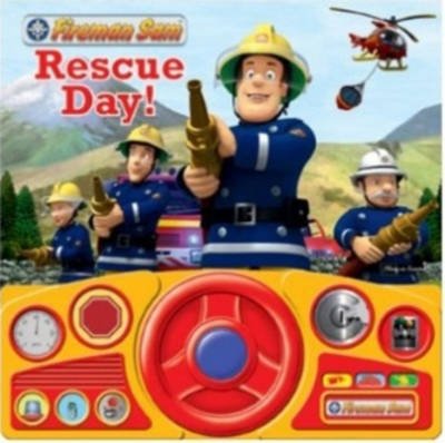 Cover for PI Kids · Fireman Sam: Rescue Day! (Board book) (2011)