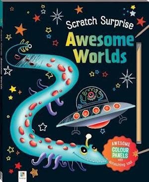 Cover for Hinkler Pty Ltd · Scratch Surprise Awesome Worlds - Scratch Surprise (Paperback Book) (2019)