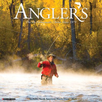 Angler's 2025 12 X 12 Wall Calendar - Willow Creek Press - Mercancía - Willow Creek Press Calendars - 9781549241383 - 10 de septiembre de 2024