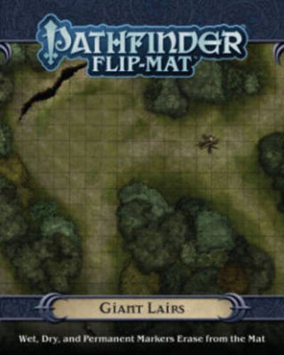 Pathfinder Flip-Mat: Giant Lairs - Jason A. Engle - Jogo de tabuleiro - Paizo Publishing, LLC - 9781601257383 - 12 de maio de 2015