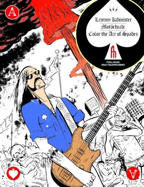 Cover for Joe Petagno · Lemmy Kilmister of Motorhead: Color the Ace of Spades (Paperback Bog) (2017)