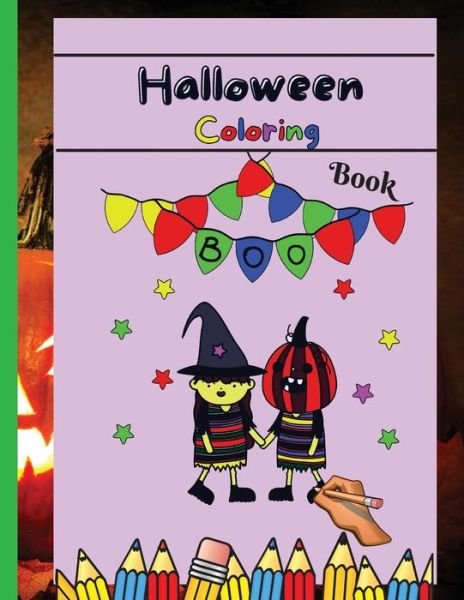 Cover for Claudia · Halloween Coloring Book: Happy Halloween Coloring Book for Toddlers (Halloween Books for Kids) (Paperback Book) (2021)