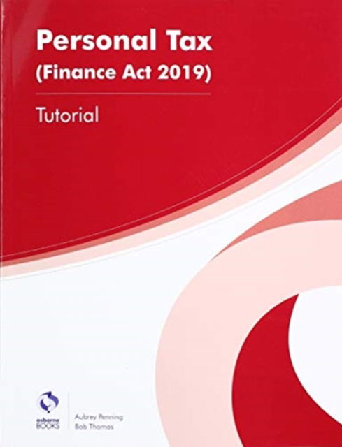 Cover for Aubrey Penning · Personal Tax - Tutorial (FA2019) (Paperback Book) (2019)