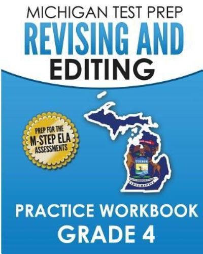 Cover for Test Master Press Michigan · MICHIGAN TEST PREP Revising and Editing Practice Workbook Grade 4 (Paperback Book) (2017)