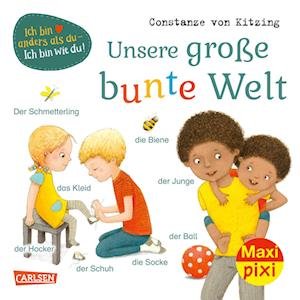 Cover for 3301 · Ve5 Maxi-pixi 388 Unsere Große Bunte Welt (5 Exemplare) (Bog)