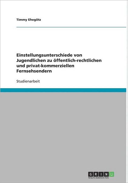 Cover for Ehegötz · Einstellungsunterschiede von Ju (Book) (2011)