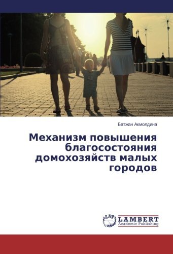 Cover for Batzhan Akmoldina · Mekhanizm Povysheniya Blagosostoyaniya Domokhozyaystv Malykh Gorodov (Paperback Book) [Russian edition] (2014)