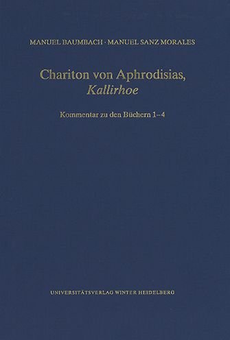 Cover for Baumbach · Chariton von Aphrodisias (Bog) (2021)