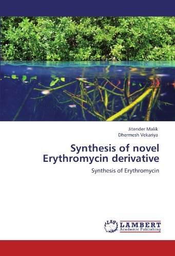 Cover for Dhermesh Vekariya · Synthesis of Novel Erythromycin Derivative: Synthesis of Erythromycin (Pocketbok) (2011)