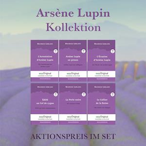 Cover for Maurice Leblanc · Arsène Lupin Kollektion (Bücher + 6 Audio-CDs) - Lesemethode von Ilya Frank (Buch) (2023)