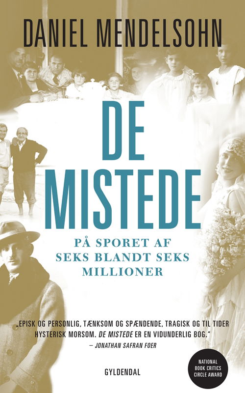 Cover for Daniel Mendelsohn · De mistede (Bound Book) [1st edition] [Indbundet] (2012)