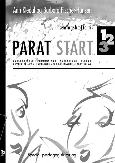 Cover for Ann Kledal; Barbara Fischer-Hansen · Basisgrammatikken: Parat start 1-3. Løsningshæfte (Sewn Spine Book) [1º edição] (2000)