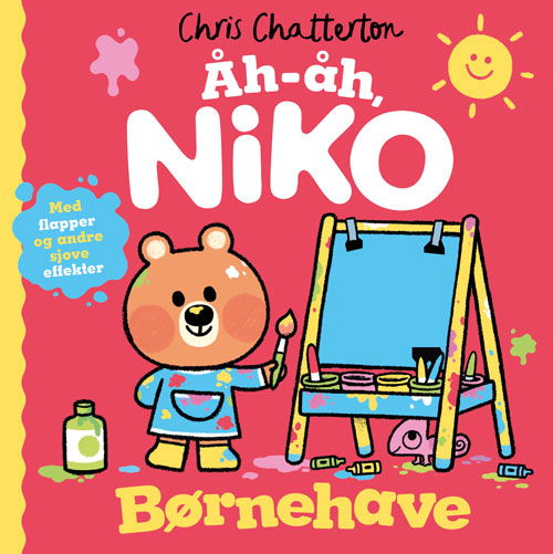 Cover for Chris Chatterton · Åh-åh, Niko - Børnehave (Cardboard Book) [1. wydanie] (2025)